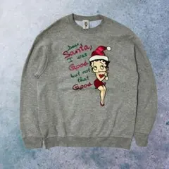 Betty Boop ベティーブープ　キャラクタースウェット　トレーナー　古着