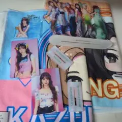 ルセラフィム　アクリルスタンド　タオル　まとめ売り　カズハ　ウンチェ