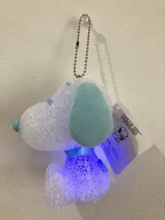 未使用スヌーピーキラキラライティングドール