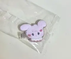 mikko フロッキーヘアクリップ キャミー ガチャガチャ