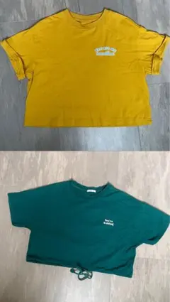 キッズ Tシャツ 2枚セット 150cm ジーユー/ハニーズのサムネイル