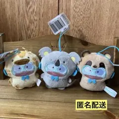 サンリオ どうぶつ着ぐるみマスコット コアラ編 キリン編 たぬき編 ハンギョドン