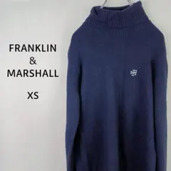 Franklin&Marshall　タートルネック　ニット　カシミヤ混　XSのサムネイル