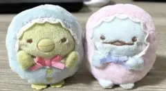 すみっコベビー　とかげ&ぺんぎん？　てのりぬいぐるみ