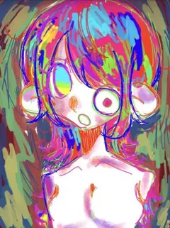 オリジナル 手描きイラスト