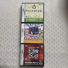 DS ソフト　やわらかあたま塾　英検　IQサプリ　セット　おまけ付き