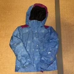 子供用スキーウェア 雪の結晶デザイン