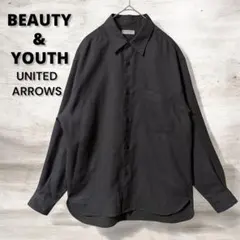 BEAUTY&YOUTH UNITED ARROWS 長袖シャツ ダークグレー