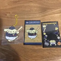 タイトーくじ　サンリオ　侍ジャパン　F賞　G賞　ポムポムプリン