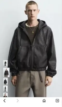 2025年最新】レザーパーカーの人気アイテム - メルカリ