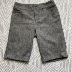レディース ハーフパンツ グレー キュロット private label