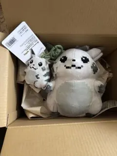 ピカチュウ ぬいぐるみセット 大・小