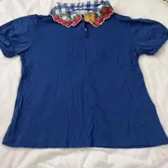 か*ん様 ジェーンマープル　フルーツ襟　ポロシャツのサムネイル