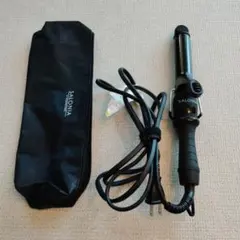 SALONIA カールアイロン ブラック 収納ケース付き