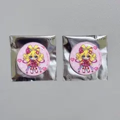 キミとアイドルプリキュア ドットアート缶バッチ キュアアイドル