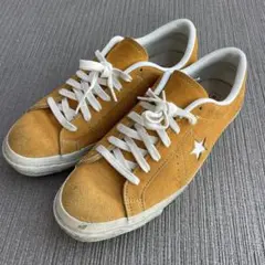 限定 コンバース CONVERSE ワンスターJ スエード ゴールド　日本製