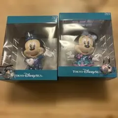 東京ディズニーシー 25周年 フィギュア ミッキー ミニー 2体セット