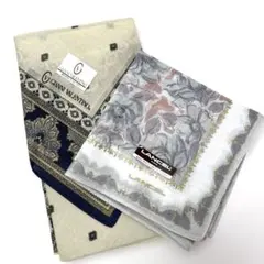 ピ*ル様 GIANNI VALENTINO & LANCEL ハンカチ 2点 Mのサムネイル