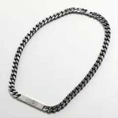 レア】Maison Margiela マルジェラ形状記憶ネックレス：シルバー