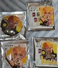 地縛少年花子くん　源　光　缶バッジ　キーホルダー