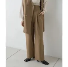 【新品未使用】Kastane レディース　パンツ　ブラウン