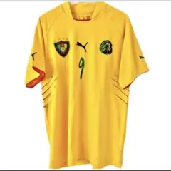 カメルーン代表 Eto'o 9番　ユニフォームコーデ