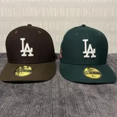 59FIFTY キャップ 2点セット ブラウン グリーン