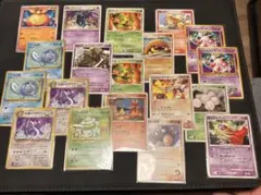 ポケモンカード　旧裏　他古いカードまとめ19枚