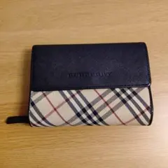 Burberry 二つ折り財布 チェック柄