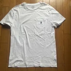 希少 RRL 刺繍ロゴ 無地 ポッケ付き シングルステッチ チューブT usa 