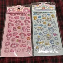 マイメロ、シナモン3Dシールセット