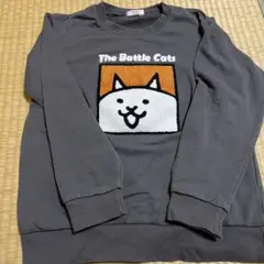 BANDAI APPAREL トレーナー 150サイズ　にゃんこ大戦争