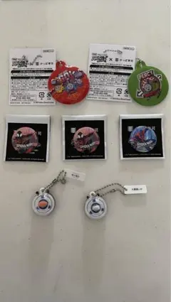 かっぱ寿司　くら寿司　キーホルダー　スパイダーマン　トーマス