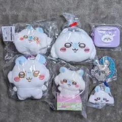 ちいかわのモモンガグッズ７点セット（ポーチ、パスケース、ぴたれすと、他）