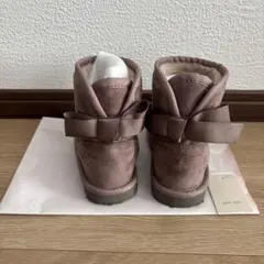 【美品】プティマイン　ブーツ　17㎝