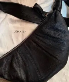 lemaire クロワッサンバッグ M ブラック 23aw - メルカリ