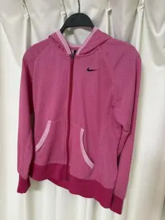 Nike ピンク フルジップジャケット ランニングウェア