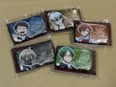 ⭐️早い者勝ち・未開封⭐️桃源暗鬼　メタリック缶バッジ　5点