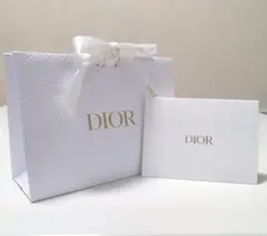 Dior ギフトバッグとカードセット