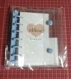 Mine my BUBU シール帳　ブルー　ハゼブルー　新品未開封