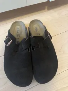 BIRKENSTOCK ボストン ダークグレー ドイツ製 25cm - メルカリ