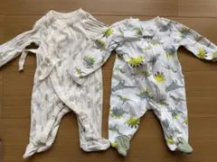 Carter's 新生児用ロンパース2点セット