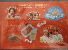 新品 送料 無理 キリン グッドエール D ステッカー ミセス