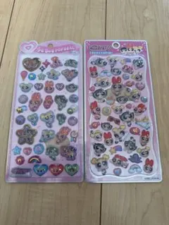 うるちゅるポップシール プチドロップステッカー パワーパフガールズ