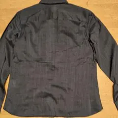 Aquascutum ダークグレー 長袖シャツ