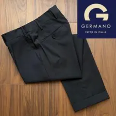 Germano ジェルマーノ スラックス 42 イタリア製 ブラウンのサムネイル