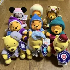 Disney Storeくまのプーさん ぬいぐるみ 9体セット