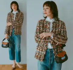 2026年最新】MADISON BLUE レディース ノーカラージャケットの人気