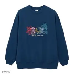 Disney（ディズニー）　ミッキーフレンズ／オーバーサイズ　スウェットMサイズ