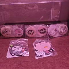 ちみたん キーホルダー缶バッチ 5個セット